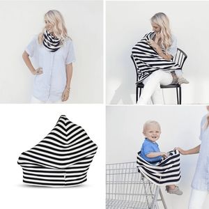 Floral and striped Covered Goods nursing cover